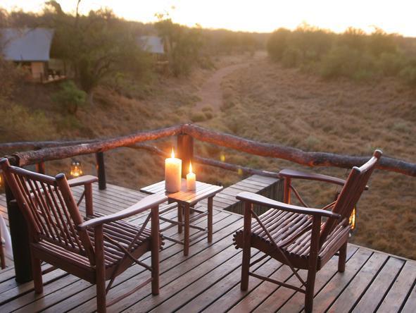 Garonga Safari Camp - Private Deck 